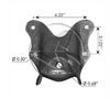 Rear of Rear - Ford Leaf Spring Hanger - M977